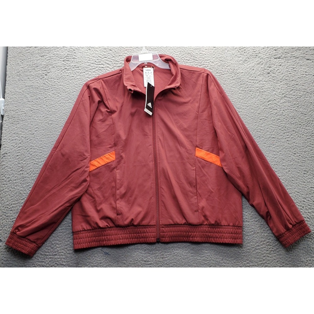 Adidas x Zoe Saldana Track Jacket Womens Large Multi Long Sleeve Full Zip GJ0493